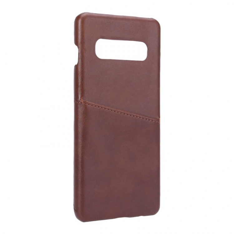 Onsala Mobilecover Brown Samsung S10 Plus Creditcard Pocket