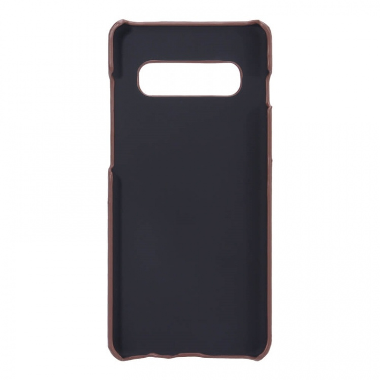 Onsala Mobilecover Brown Samsung S10 Plus Creditcard Pocket