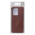 Onsala Mobilecover Brown Samsung S20 Ultra Creditcard Pocket