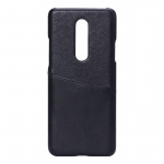 Onsala Mobile Cover Black with Cardpocket Oneplus 8