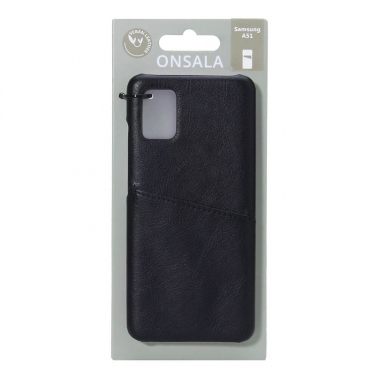 Onsala Mobilecover Black Samsung A51 Creditcard Pocket