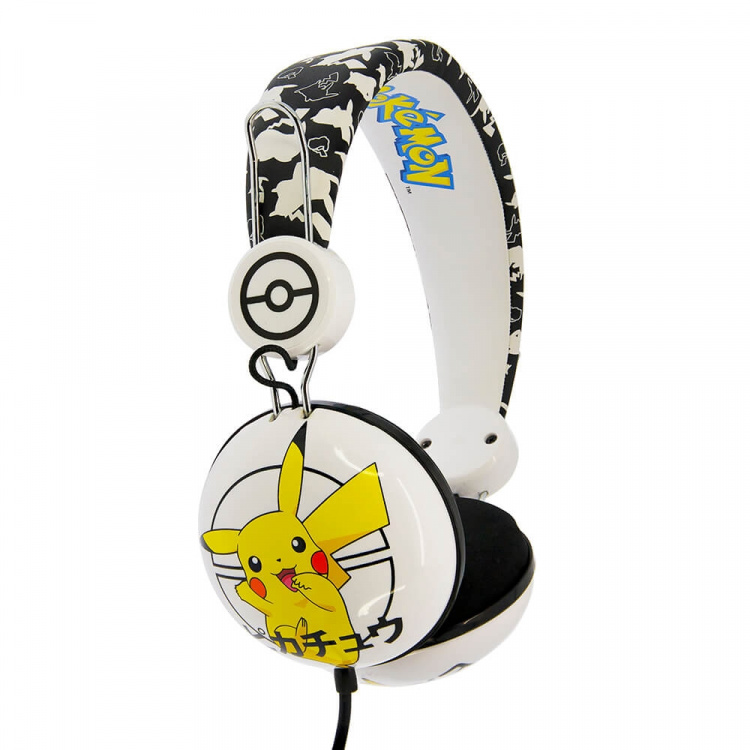 POKEMON Headphone Dome Tween On-Ear 90dB Japansk Pikachu