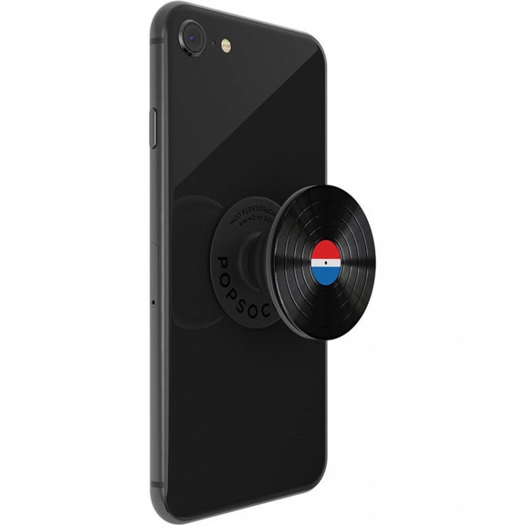 PopSockets Backspin Aluminum 45 RPM Removable Grip with Standfunction LUXE Spin