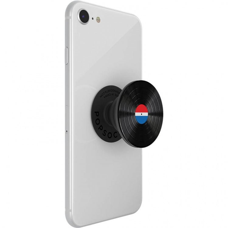 PopSockets Backspin Aluminum 45 RPM Removable Grip with Standfunction LUXE Spin