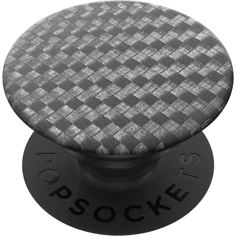 PopSockets Carbonite Weave Removable Grip with Standfunction PopSockets Carbonite Weave Removable Grip with Standfunction