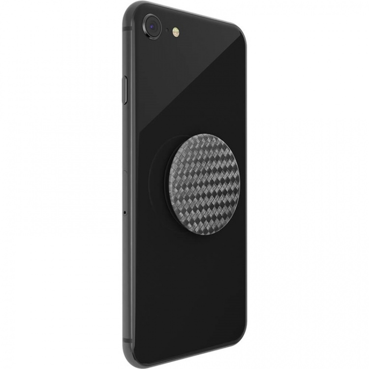 PopSockets Carbonite Weave Removable Grip with Standfunction PopSockets Carbonite Weave Removable Grip with Standfunction