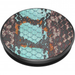 PopSockets Embossed Metal Water Snake Removable Grip with Standfunction LUXE