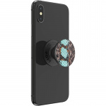 PopSockets Embossed Metal Water Snake Removable Grip with Standfunction LUXE