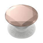 POPSOCKETS Metallic Diamond Rose Gold Removable Grip with Standfunction Premium