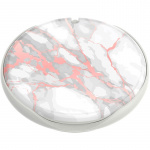 PopSockets Mirror Rose Gold Lutz Marble Gloss Removable Grip with Standfunction LUXE PopMirror