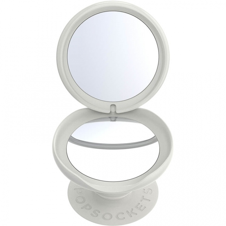 PopSockets Mirror Rose Gold Lutz Marble Gloss Removable Grip with Standfunction LUXE PopMirror