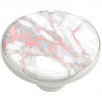 PopSockets Mirror Rose Gold Lutz Marble Gloss Removable Grip with Standfunction LUXE PopMirror