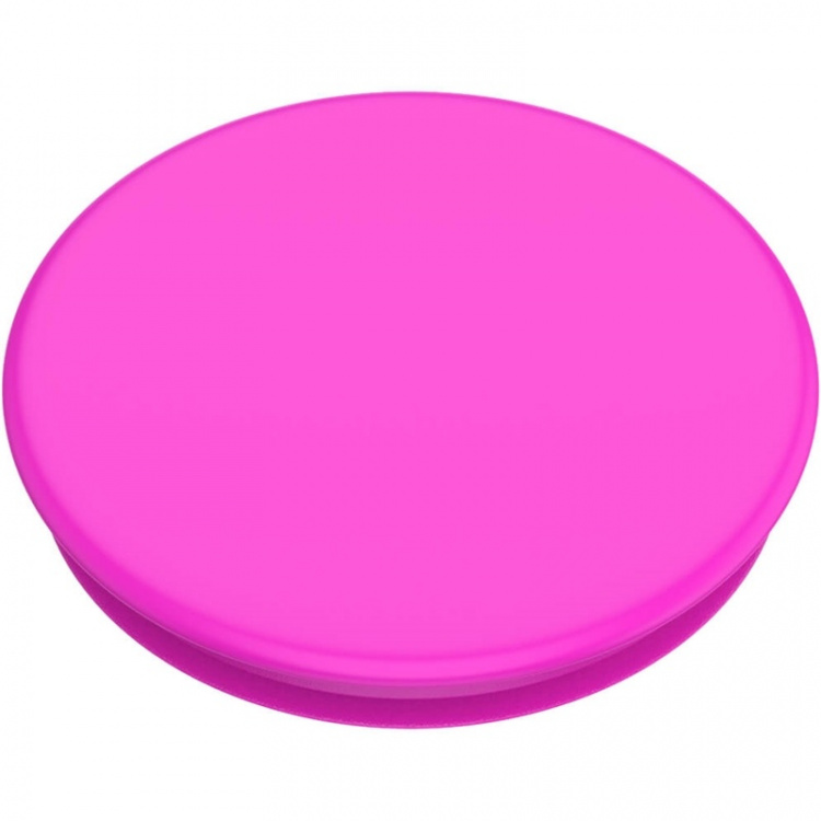 PopSockets Neon Day Glo Pink Removable Grip with Standfunction