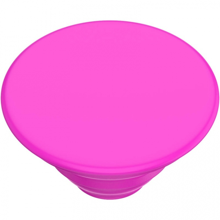 PopSockets Neon Day Glo Pink Removable Grip with Standfunction