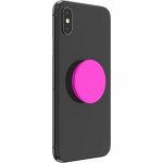 PopSockets Neon Day Glo Pink Removable Grip with Standfunction