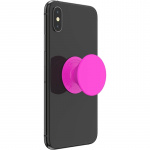 PopSockets Neon Day Glo Pink Removable Grip with Standfunction