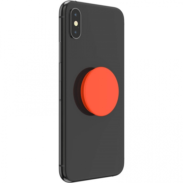 PopSockets Neon Electric Orange Avtagbart Grip med Ställfunktion