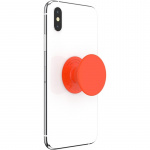 PopSockets Neon Electric Orange Avtagbart Grip med Ställfunktion