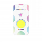 PopSockets Neon Jolt Yellow Removable Grip with Standfunction