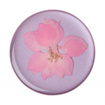 PopSockets Pressed Flower Delphinium Removable Grip with Standfunction Premium