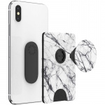 PopSockets Wallet Dove White Marble Removable Grip and PopWallet+ PopSockets Wallet Dove White Marble Removable Grip and PopWallet+