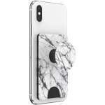 PopSockets Wallet Dove White Marble Removable Grip and PopWallet+ PopSockets Wallet Dove White Marble Removable Grip and PopWallet+