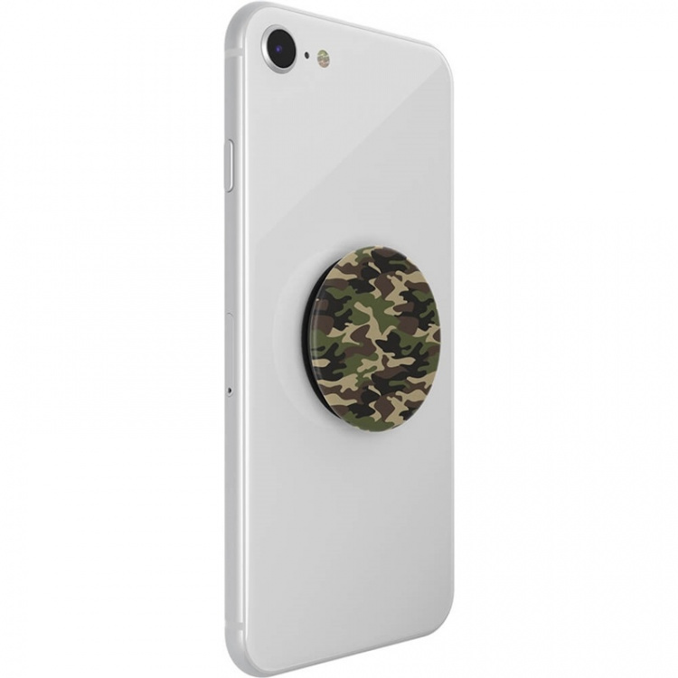 PopSockets Woodland Camo Removable Grip with Standfunction
