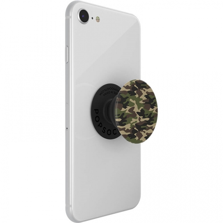 PopSockets Woodland Camo Removable Grip with Standfunction