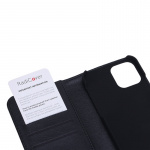 Radicover Wallet Case iPhone 12 / 12 Pro Anti-Radiation Flipcover RFID Black Radicover Wallet Case iPhone 12 / 12 Pro Anti-Radiation Flipcover RFID Black