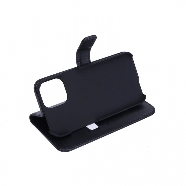 Radicover Wallet Case iPhone 12 Pro Max Anti-Radiation Flipcover RFID Brown