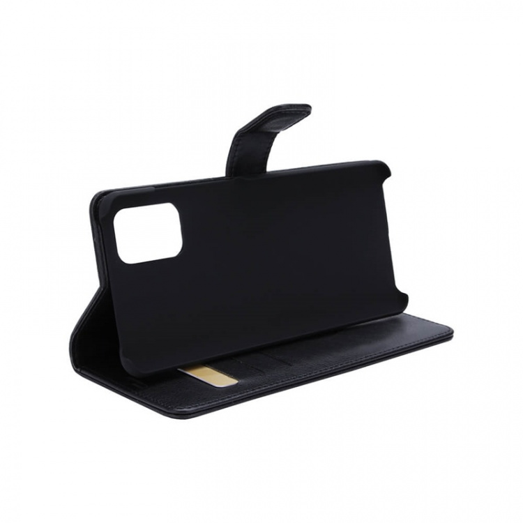 Radicover Radiationprotected Tabletfodral PU Samsung A71 Flipcover Black 3-Led RFID