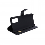 Radicover Radiationprotected Mobilewallet PU Samsung S20 Flipcover Black 3-Led RFID