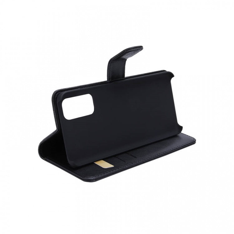Radicover Radiationprotected Mobilewallet PU Samsung S20 Flipcover Black 3-Led RFID