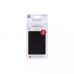 Radicover Radiationprotected Mobilewallet PU Samsung S20 Flipcover Black 3-Led RFID