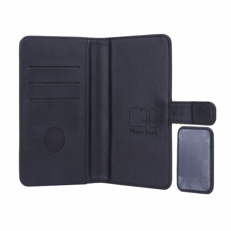 Radicover Wallet Case Radiation Protection PU Universal 2in1 Black - Large 5,5-6,7 Radicover Wallet Case Radiation Protection PU Universal 2in1 Black - Large 5,5-6,7