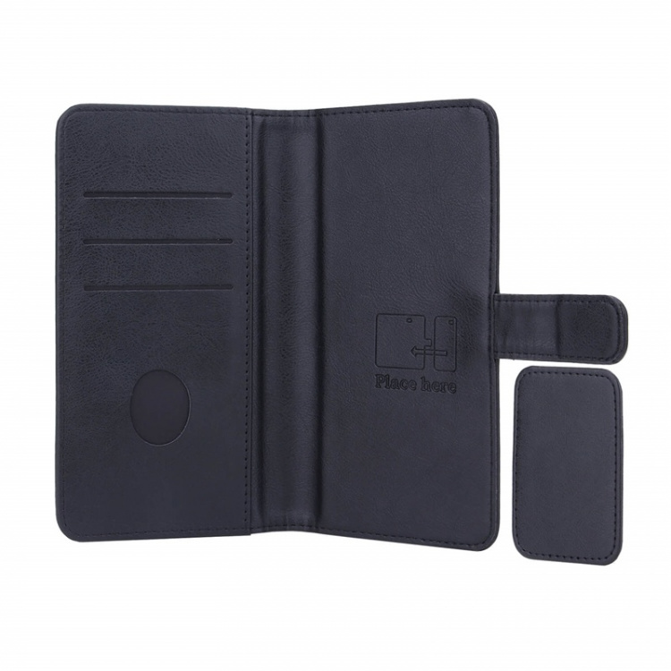 Radicover Wallet Case Radiation Protection PU Universal 2in1 Black - Large 5,5-6,7 Radicover Wallet Case Radiation Protection PU Universal 2in1 Black - Large 5,5-6,7