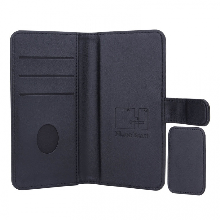 Radicover Wallet Case Radiation Protection PU Universal 2in1 Black - Medium 5-5.4 Radicover Wallet Case Radiation Protection PU Universal 2in1 Black - Medium 5-5.4