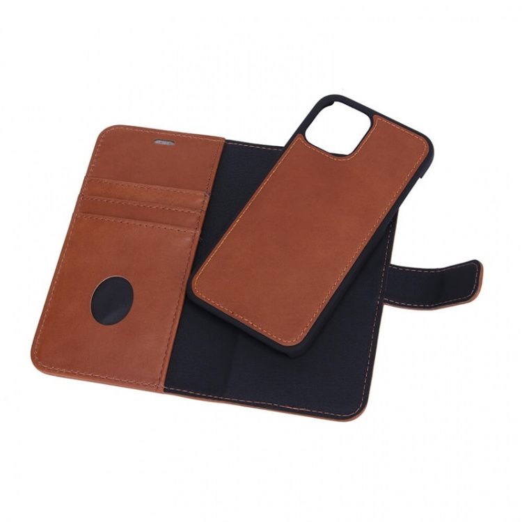 Radicover Wallet Case Brown - iPhone 12 / 12 Pro