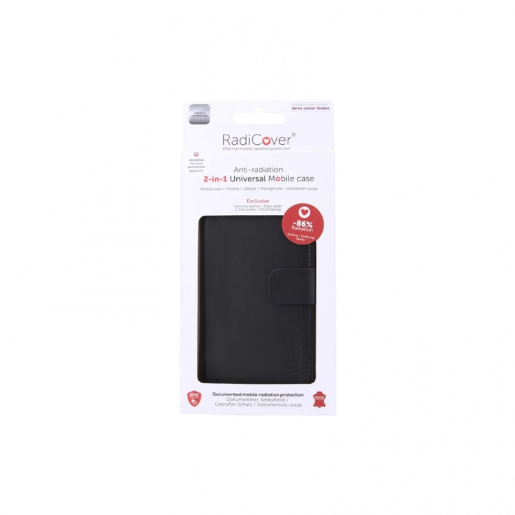 Radicover Radiationprotected Mobilewallet Leather Universal Medium 5-5,4
