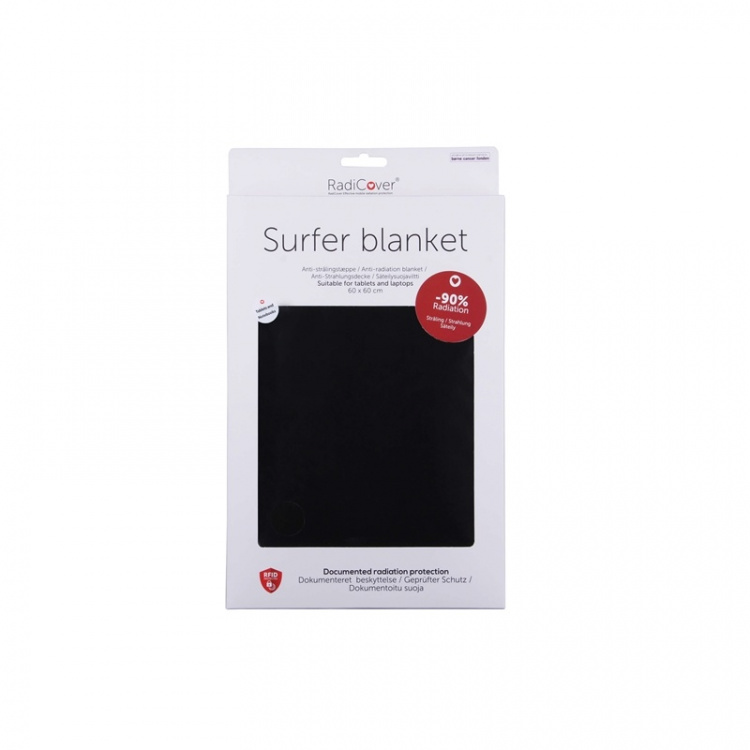 Radicover Radiationprotected Surf-Filt for Tablets and Notebooks Black Radicover Radiationprotected Surf-Filt for Tablets and Notebooks Black