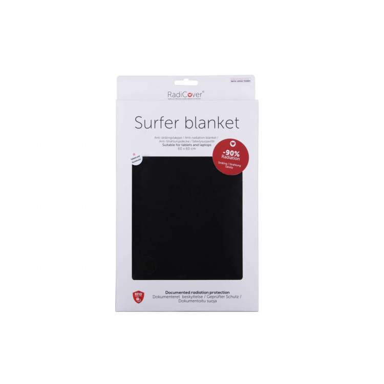 Radicover Radiationprotected Surf-Filt for Tablets and Notebooks Black Radicover Radiationprotected Surf-Filt for Tablets and Notebooks Black