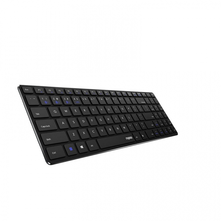 Rapoo Keyboard E9100M Wireless Multi-Mode Black Rapoo Keyboard E9100M Wireless Multi-Mode Black