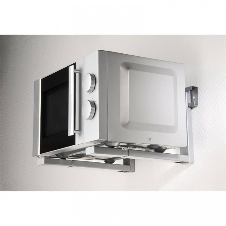 XAVAX Wallbracket for Microwave Silver