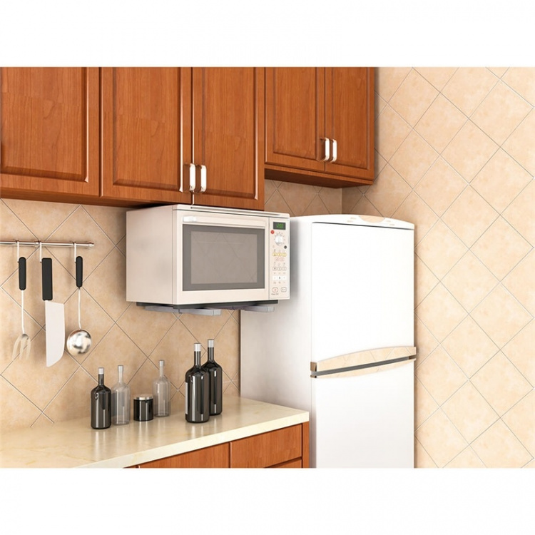 XAVAX Wallbracket for Microwave Silver