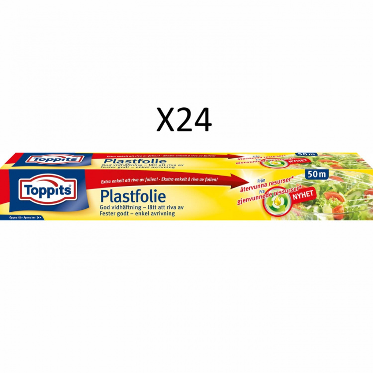 Toppits Plastfolie 32,5CM X 50M 24DFP