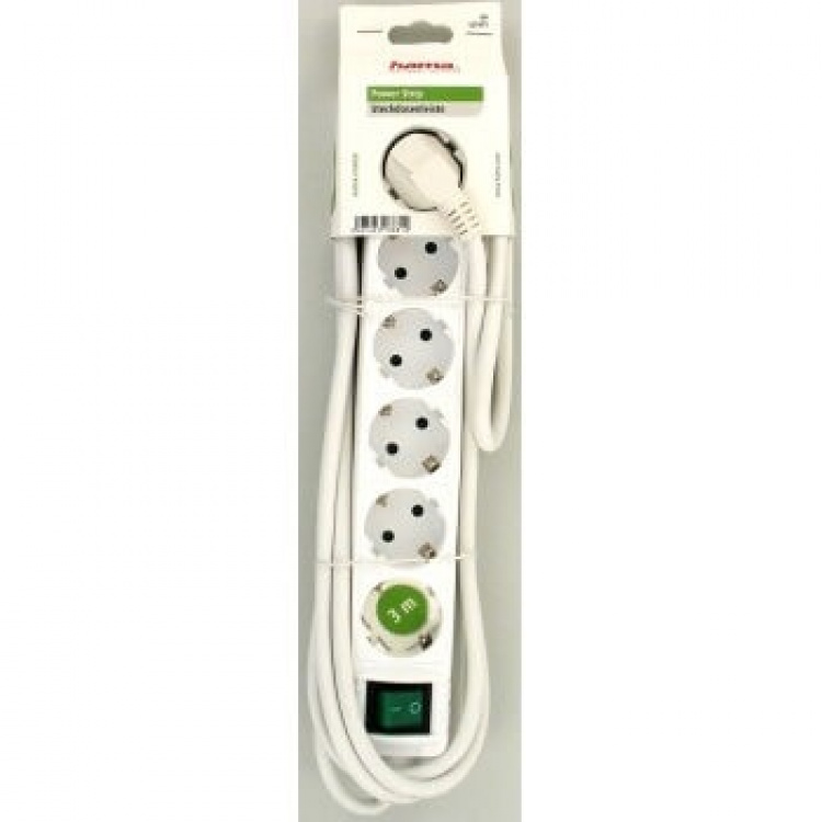 HAMA Power Strip 6-way Switch 3.0m White