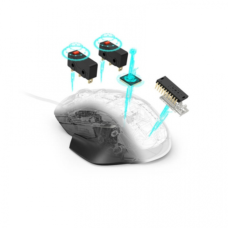 URAGE Mus Gaming Reaper 900 Morph Optisk 10000dpi Svart