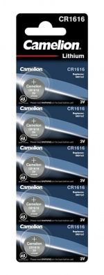 Camelion CR1616/3V, Button cell battery, lithium, 5-pack