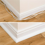 D-LINE Cable Trunking Kit 22x22mm 3x Cable Trunking/Accessories 1.0m