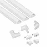 D-LINE Cable Trunking Kit 30x15mm 3x Cable Trunking/Accessories 1.0m